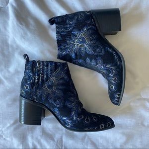 Jeffrey Campbell Viggo brocade booties